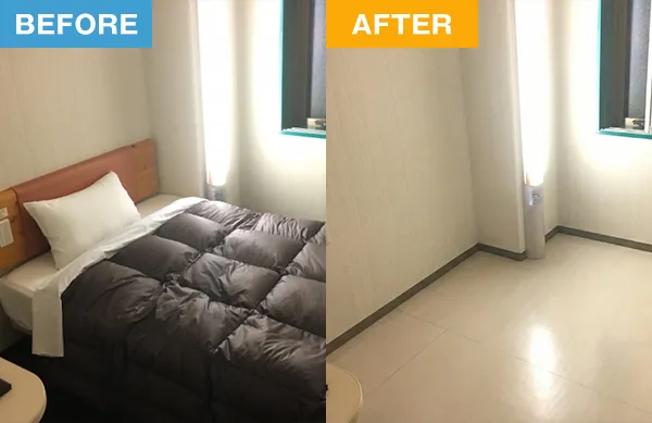 家具回収 作業例1