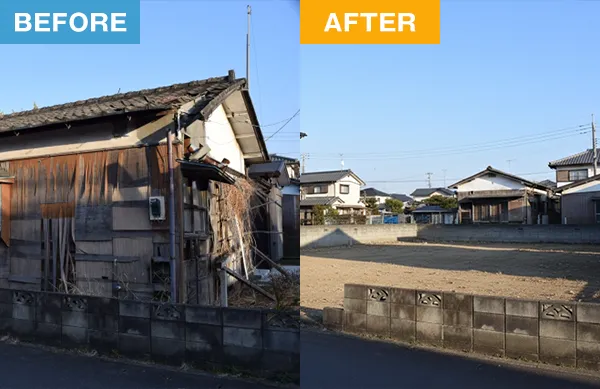 解体工事 作業例1