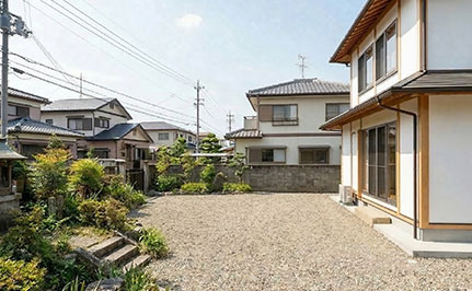 部分解体工事 撤去後の写真