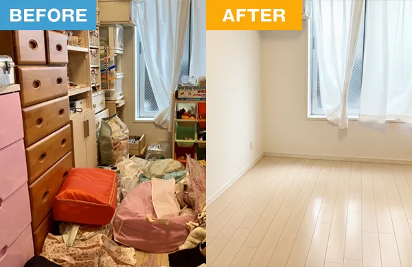 ゴミ屋敷片付け 作業例1