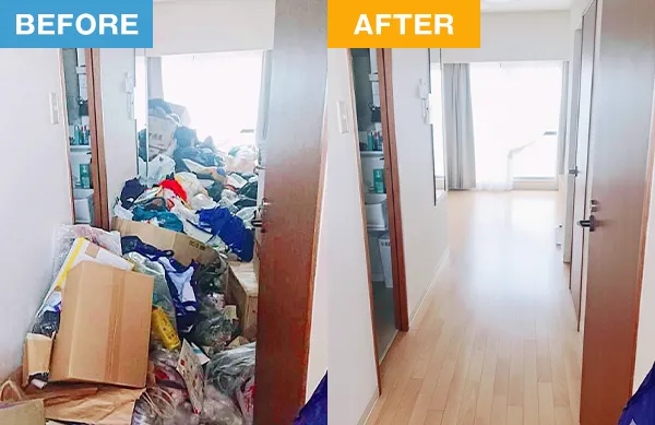 ゴミ屋敷片付け 作業例2