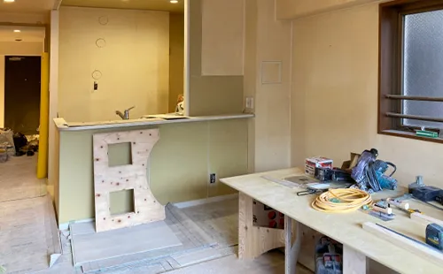 解体を伴うリフォーム対応写真