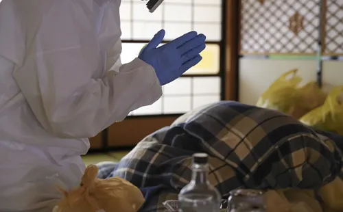 立ち会いなしでの特殊清掃写真