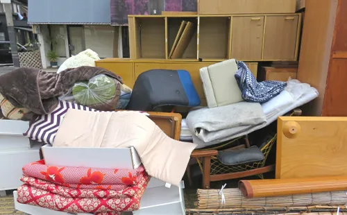 生前整理に伴う不用品回収写真