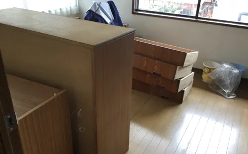 家具の粗大ゴミ回収・処分写真